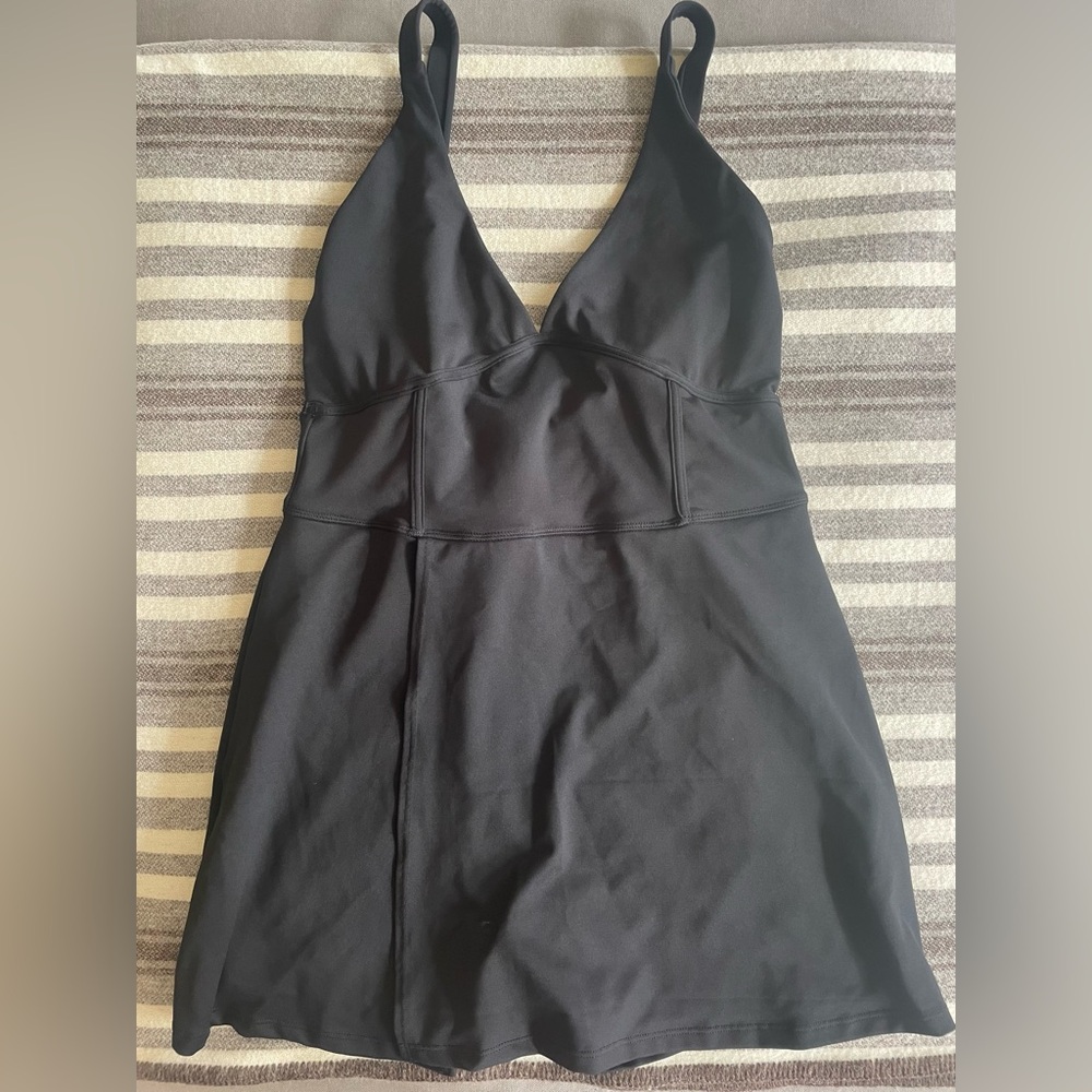 Altar’d State Plunge Neck Corset Waist Tennis Dress